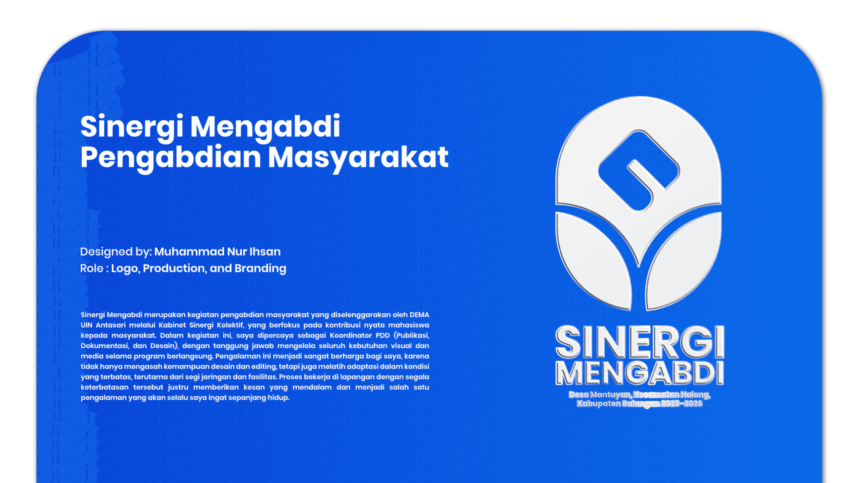 Sinergi Mengabdi Pengabdian Masyarakat