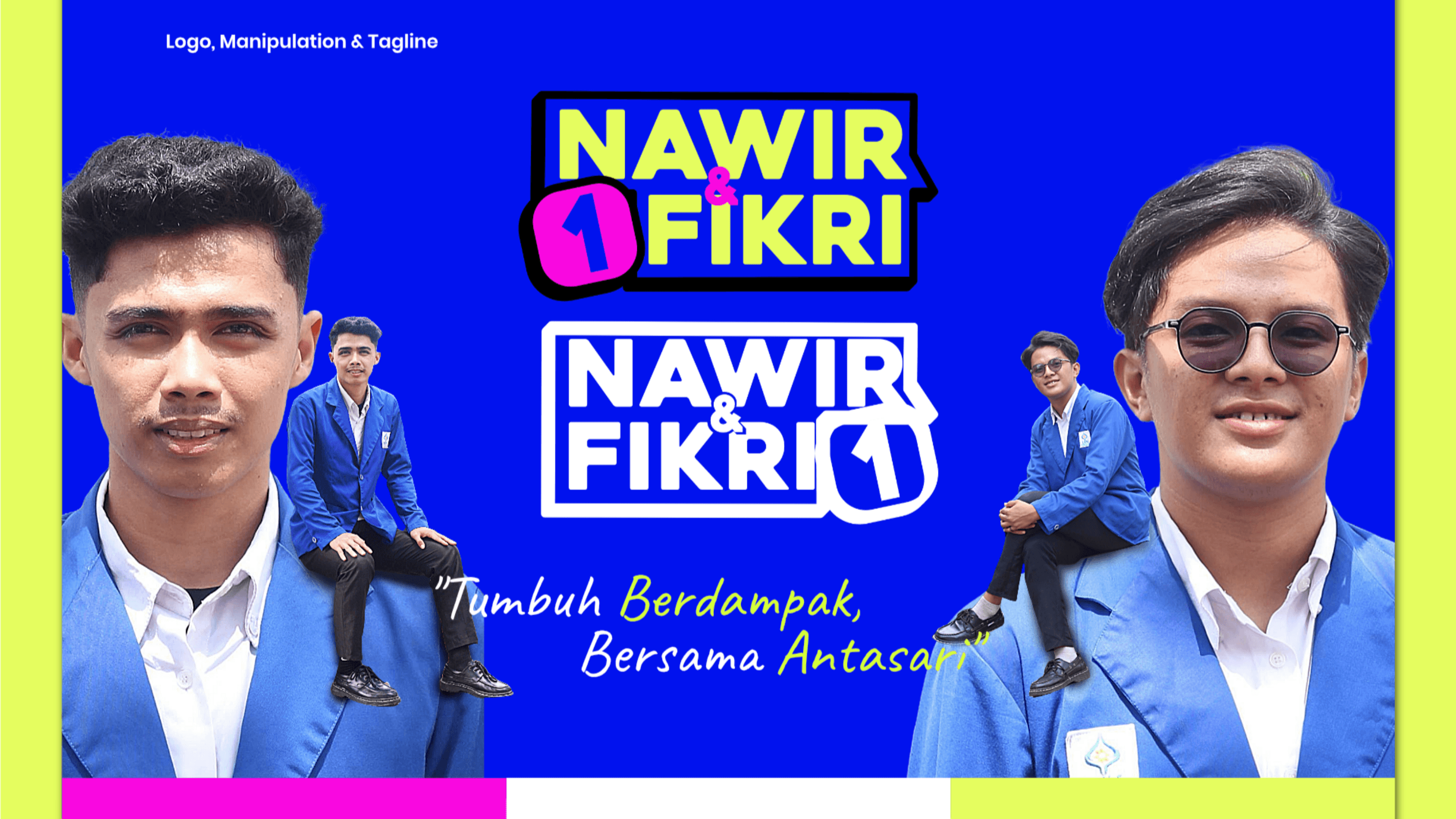 Logo Manipulation & Tagline Nawir & Fikri